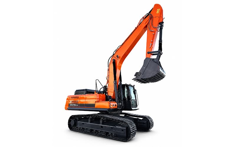 The Nemesis of Hard Rock in Mining! The DX370PC-9 (35.6-ton excavator): Clear a whole mine section in a day. The Nemesis of Hard Rock in Mining! The DX370PC-9 (35.6-ton excavator): Clear a whole mine section in a day.